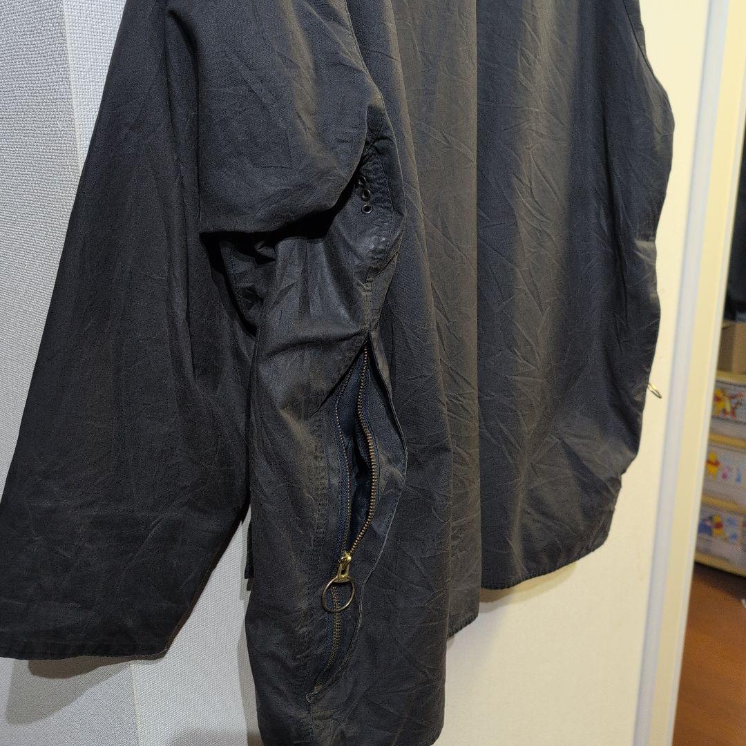 ワンコBarbour BEAUFORTチャコールブラックc50