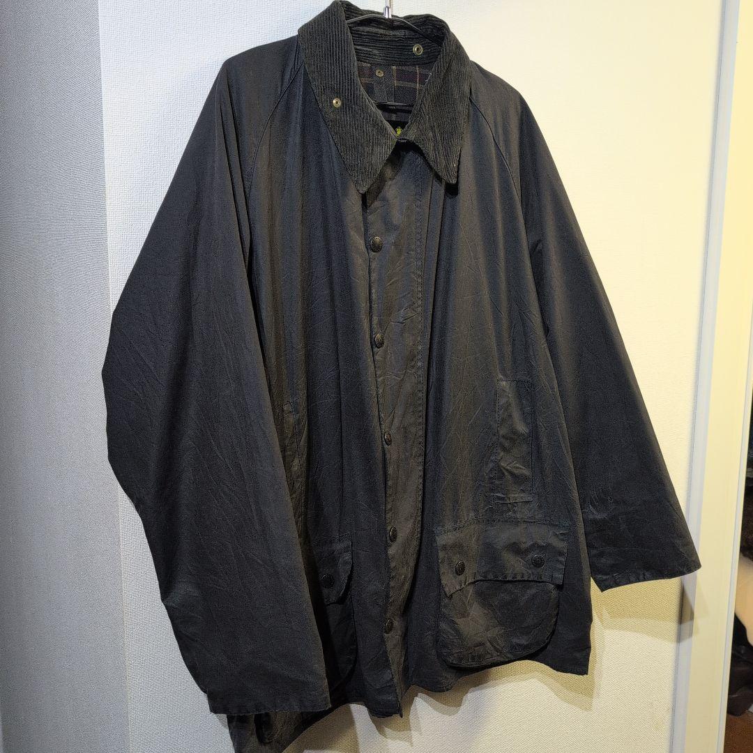 ワンコBarbour BEAUFORTチャコールブラックc50