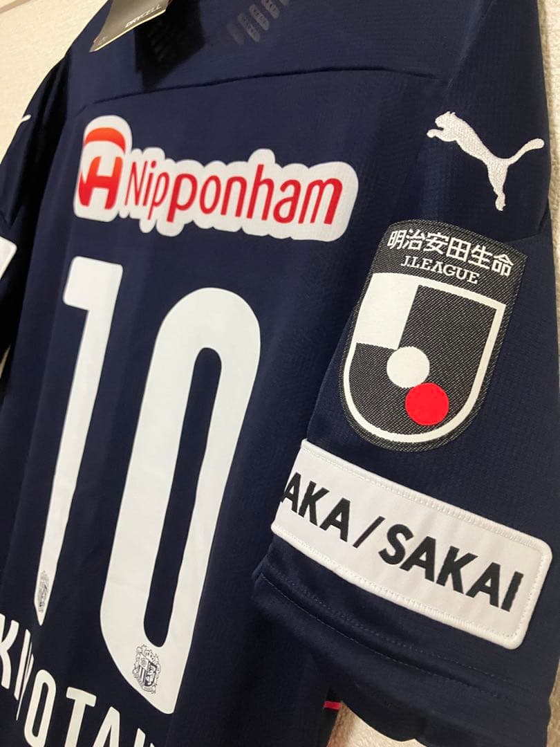 ♦︎新品サイン入り♦︎10清武Lサイズセレッソ大阪リミテッドユニフォーム