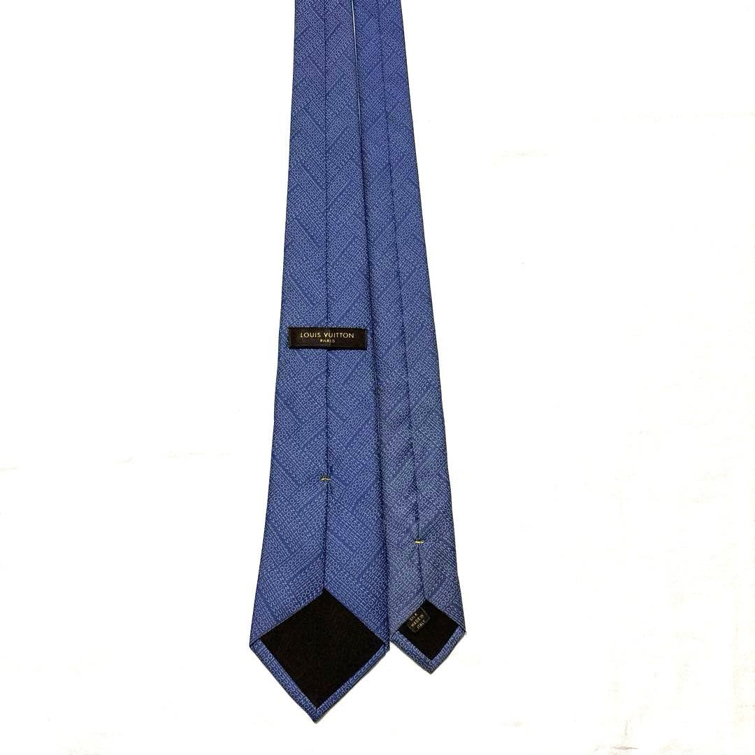 LOUIS VUITTON ルイヴィトン　ネクタイ　ロゴマニア　良品