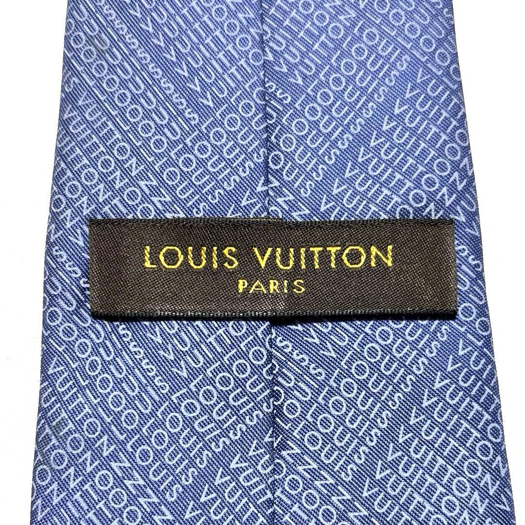 LOUIS VUITTON ルイヴィトン　ネクタイ　ロゴマニア　良品