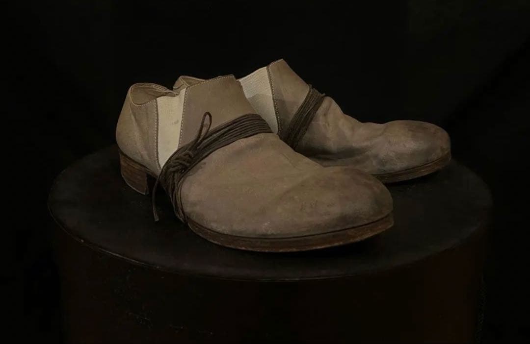 靴 DEVOA GUIDI Cow Leather Short Boots