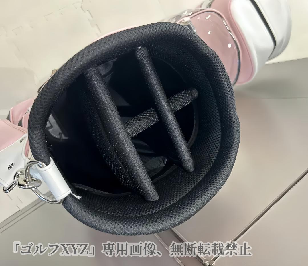 マルボンゴルフ キャディバッグ Malbon Golf　キャスター付きバッグ 桜