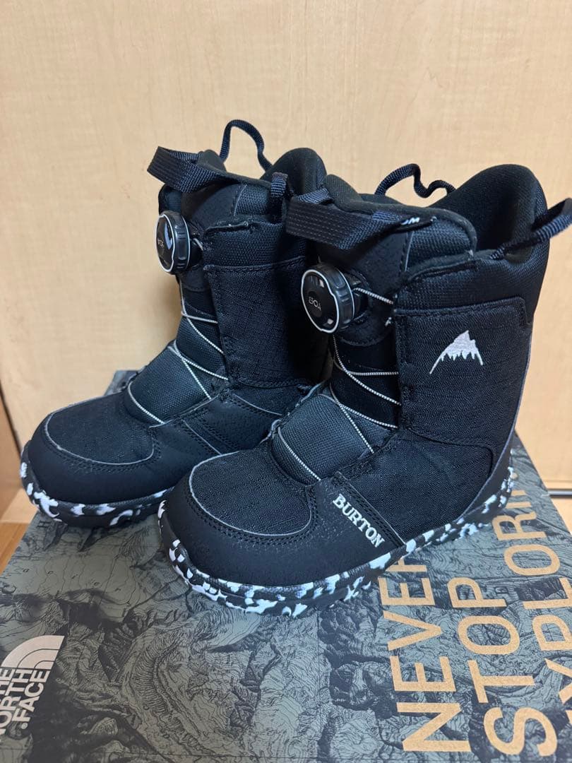 バートン　キッズ　チョッパー110 バインブーツセット　リグレッドリール付