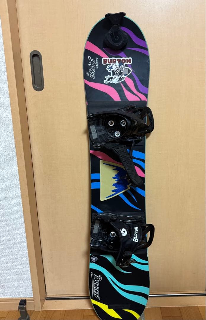 バートン　キッズ　チョッパー110 バインブーツセット　リグレッドリール付