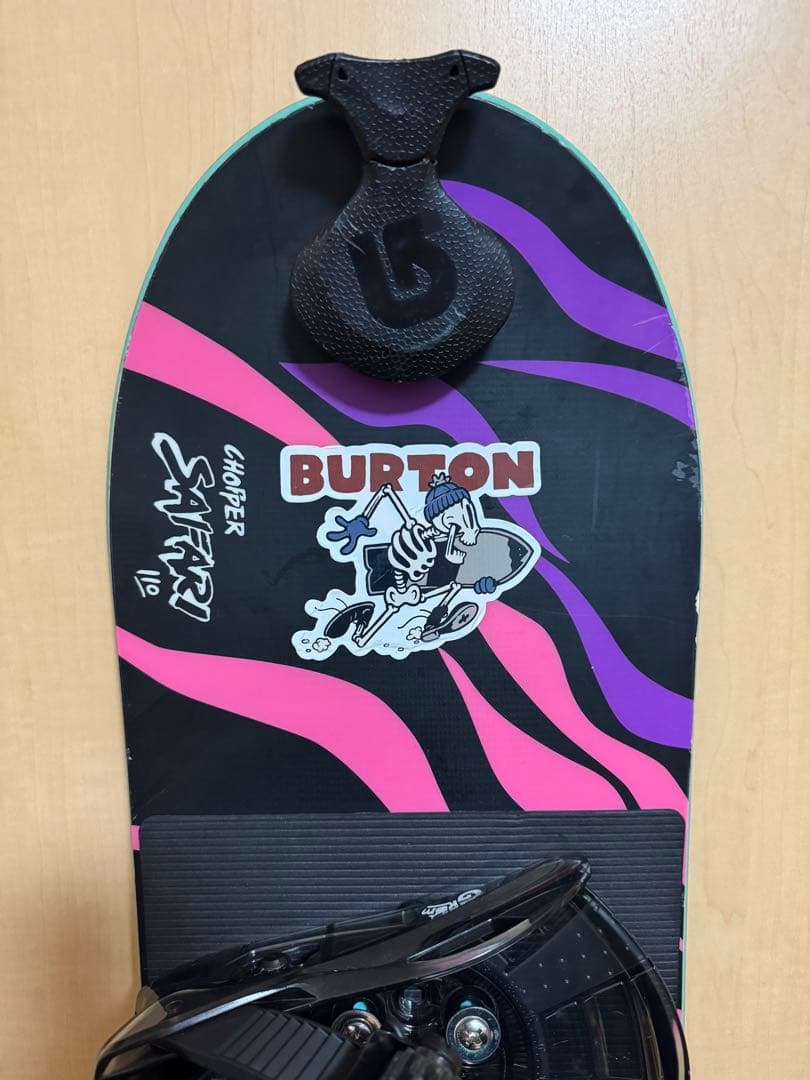 バートン　キッズ　チョッパー110 バインブーツセット　リグレッドリール付