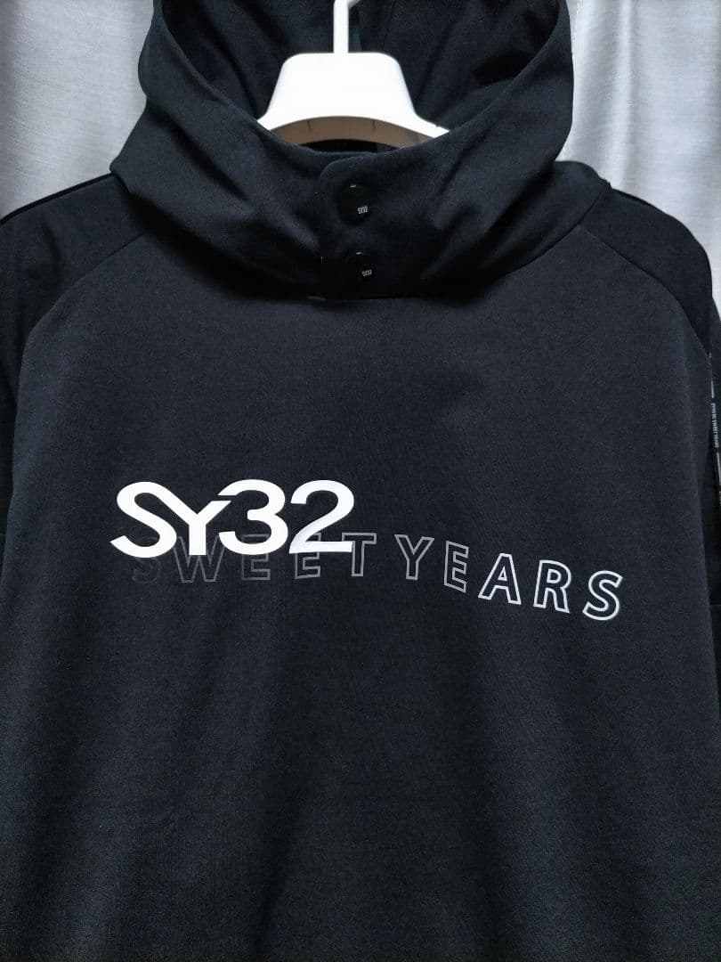 SY32 ゴルフ　プルオーバー　ストレッチ　パーカー