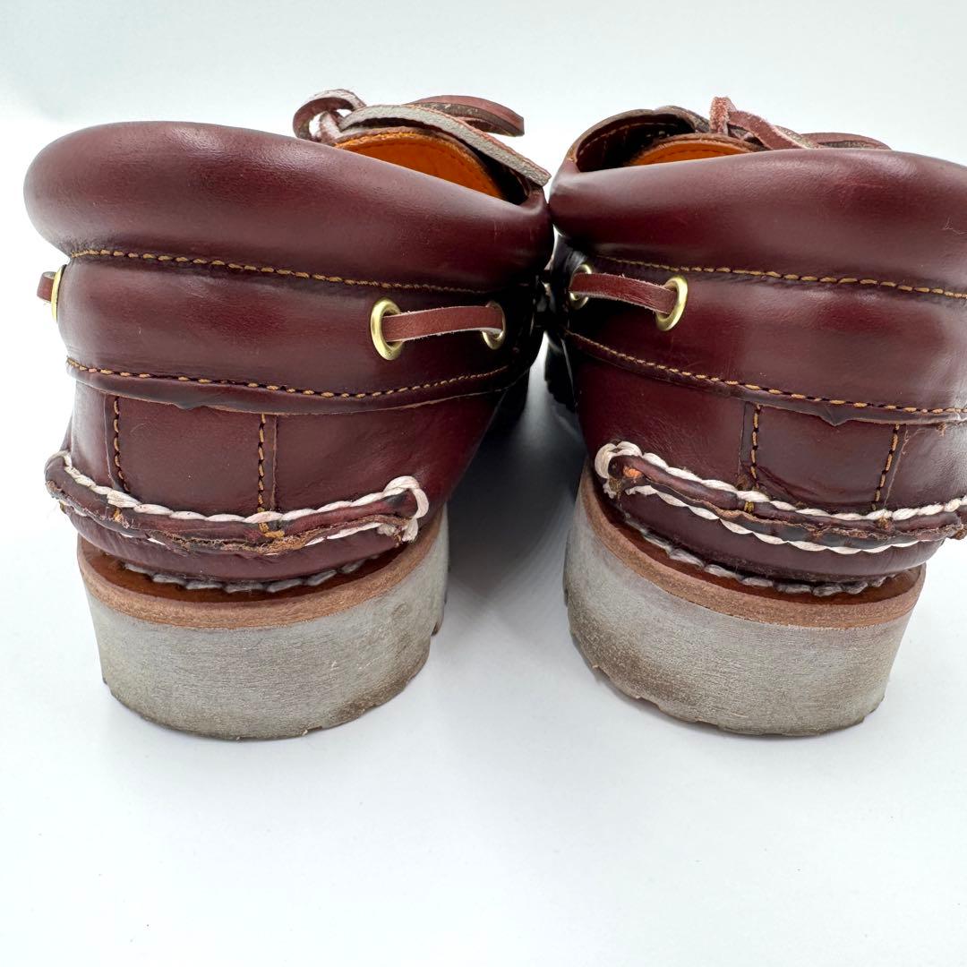 極美品　ティンバーランド　3eye クラシック　バーガンディ　デッキシューズ