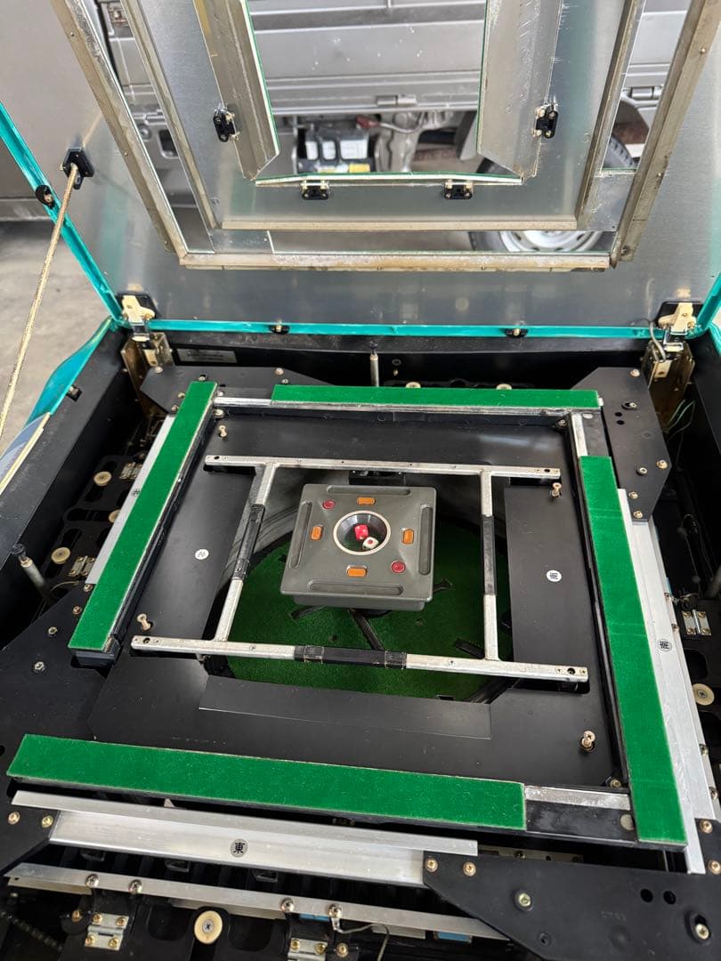 AMOS KONG 電動麻雀卓 緑色