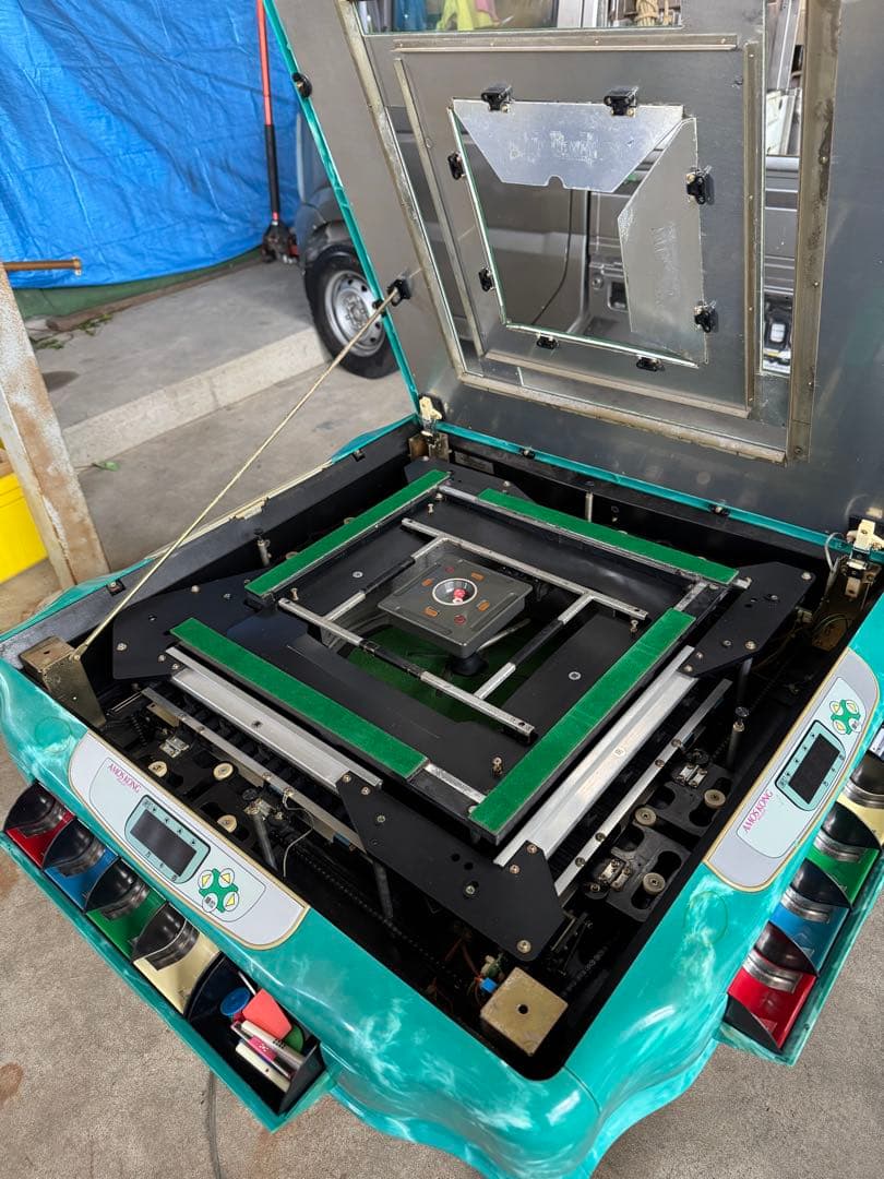 AMOS KONG 電動麻雀卓 緑色