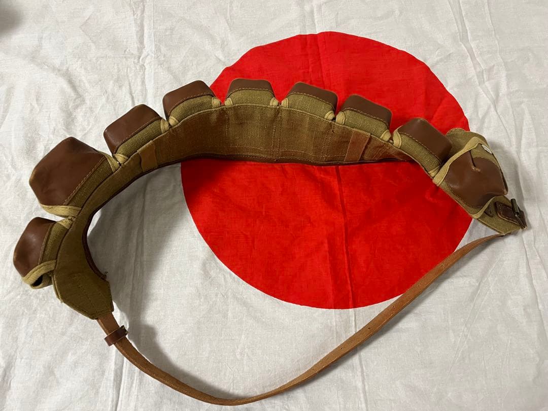 日本軍　日本陸軍　空挺隊　騎兵　弾帯　ベルト　一式弾帯　レプリカ　義烈空挺隊