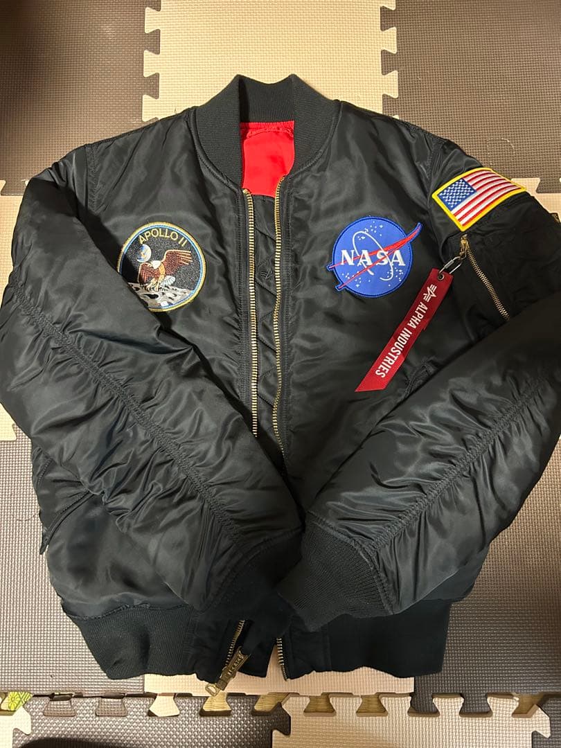 美品！！NASA アポロ MA-1 フライトジャケット