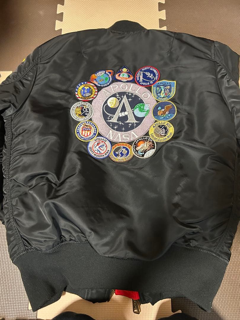美品！！NASA アポロ MA-1 フライトジャケット