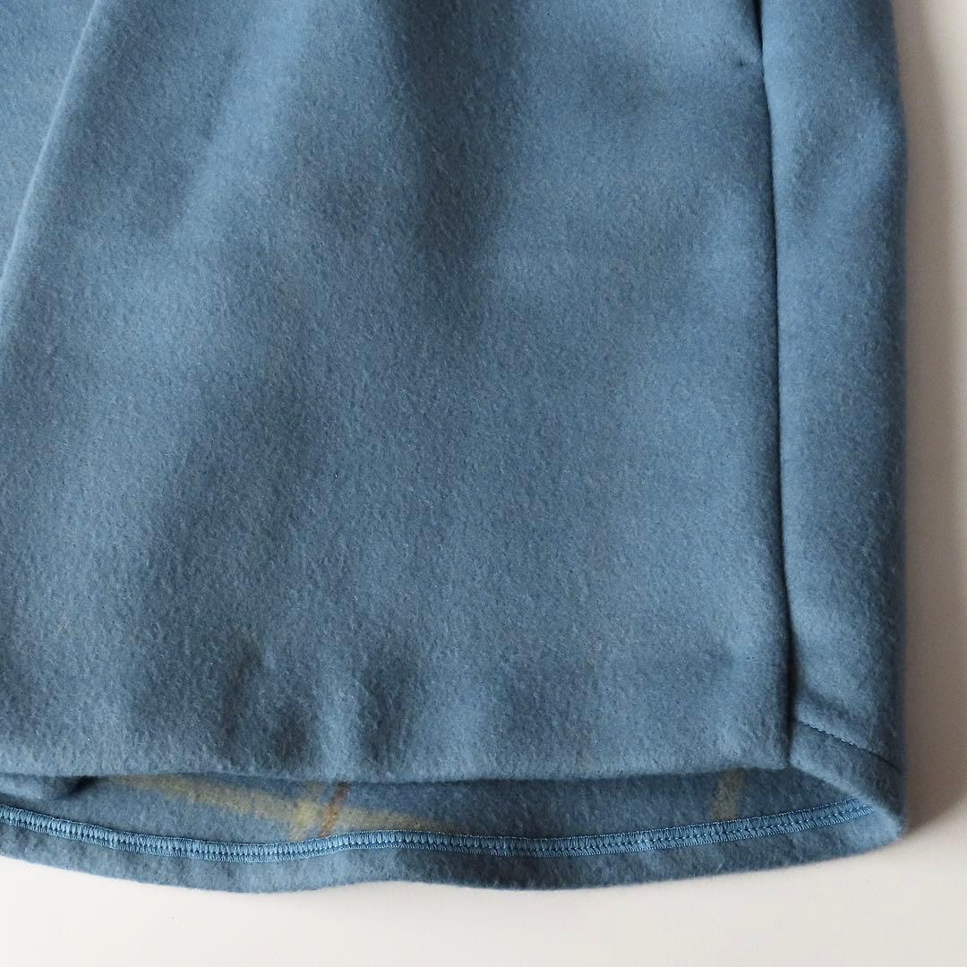 美品 よそおい掲載 パラスパレス 裏チェックオフスタンド襟コート 2