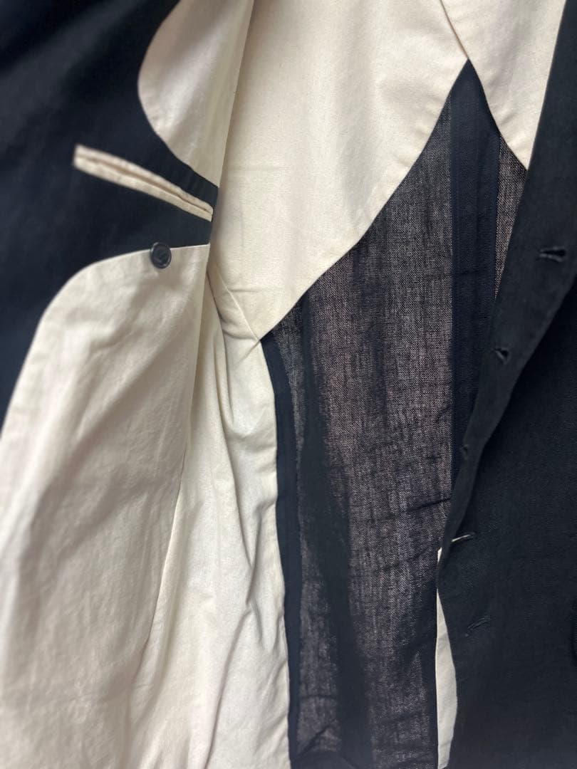 Suzuki Takayuki Men's リネン ジャケット