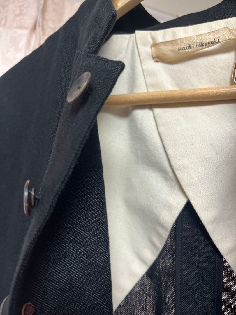 Suzuki Takayuki Men's リネン ジャケット