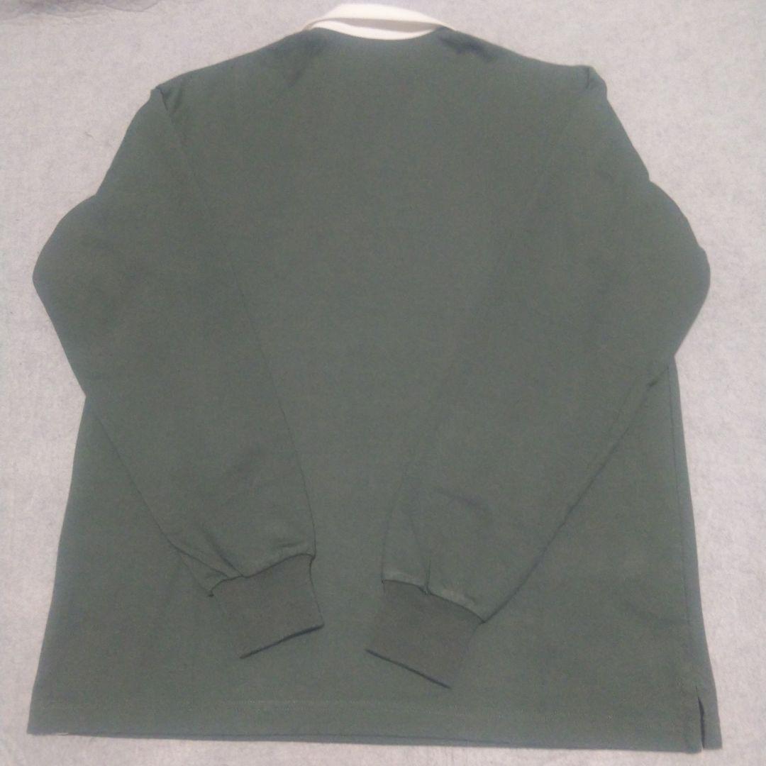 Canterbury カンタベリー ラガーシャツ ロゴ刺繍 XL　長袖