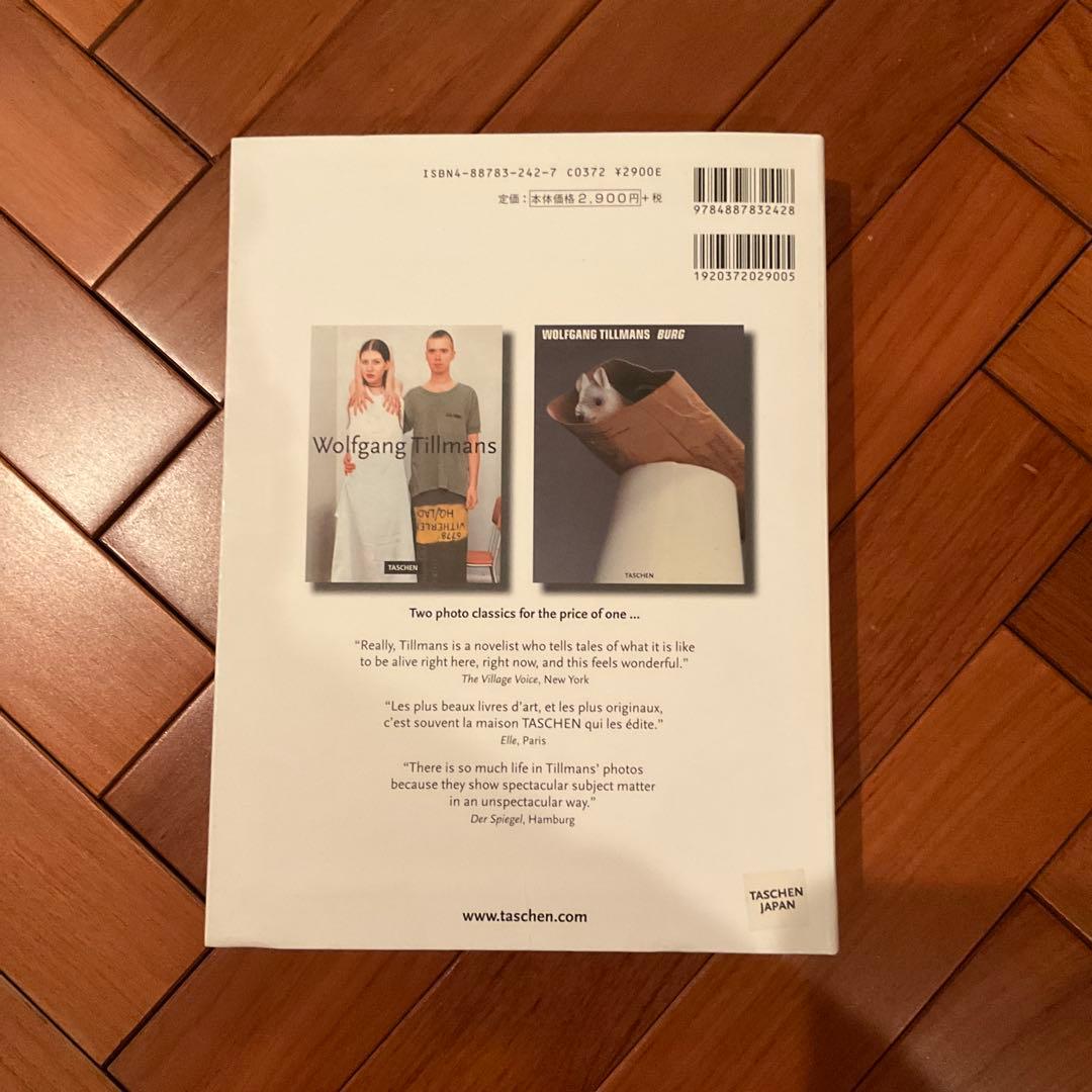 Wolfgang Tillmans 写真集　日本版