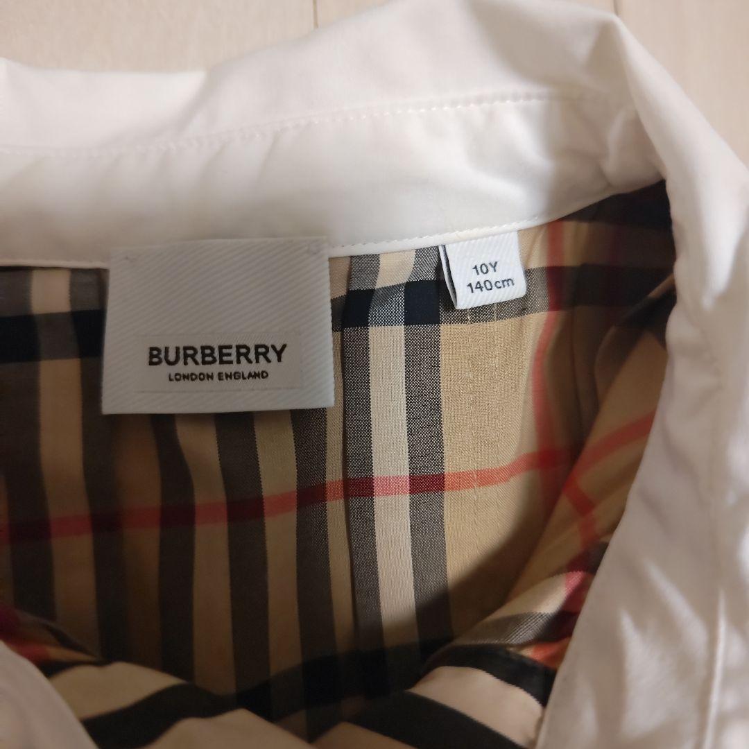 美品！バーバリーチルドレン　チェック柄ワンピース　サイズ10Y140