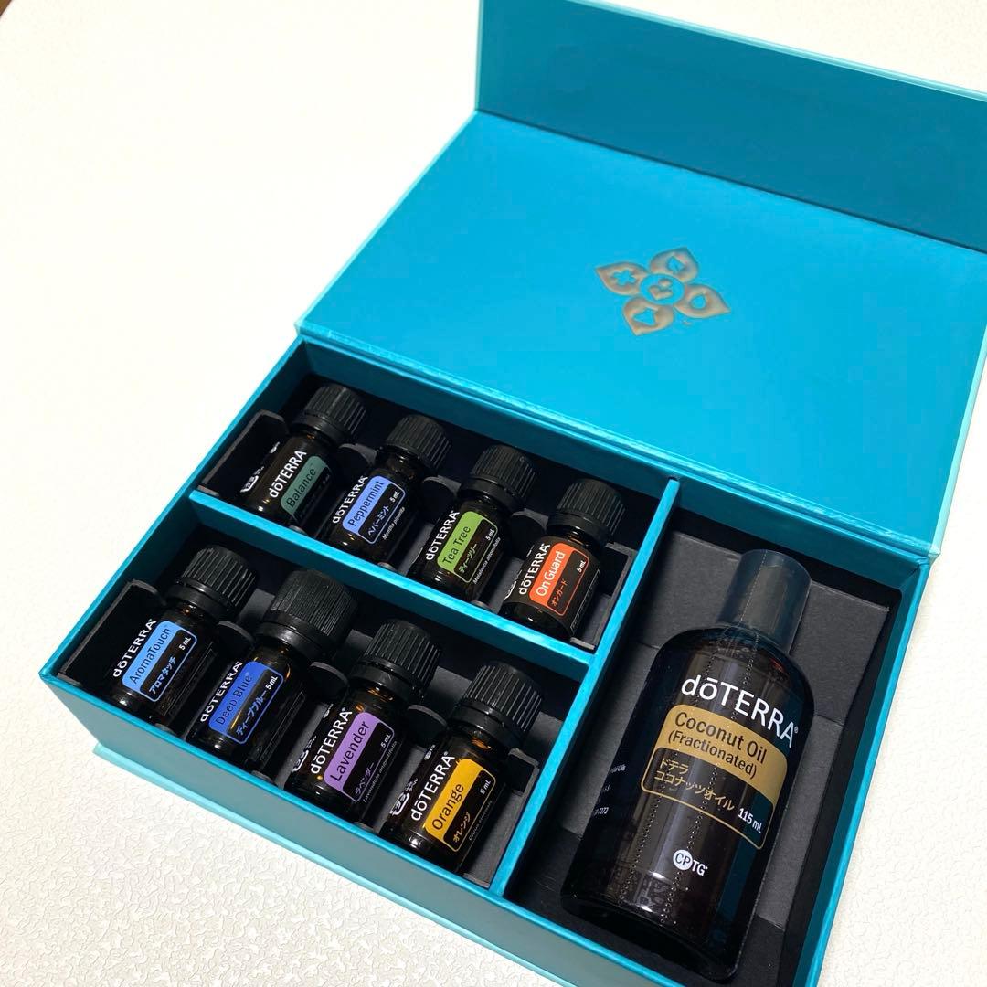 自宅保存開封済doTERRA アロマタッチキット