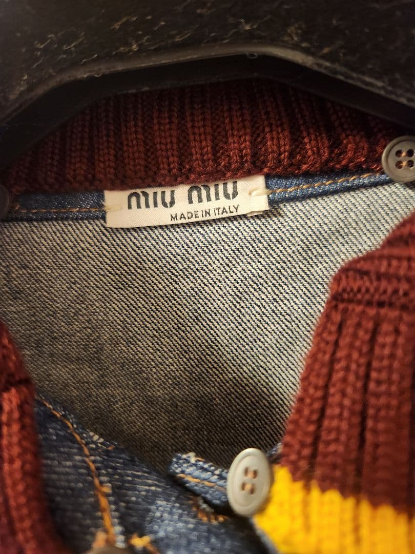 MIU MIU　デニムジャケット