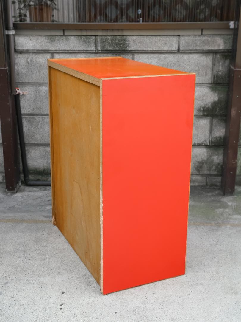 60-70's ヴィンテージ 6段チェスト/収納 レトロポップ スペースエイジ