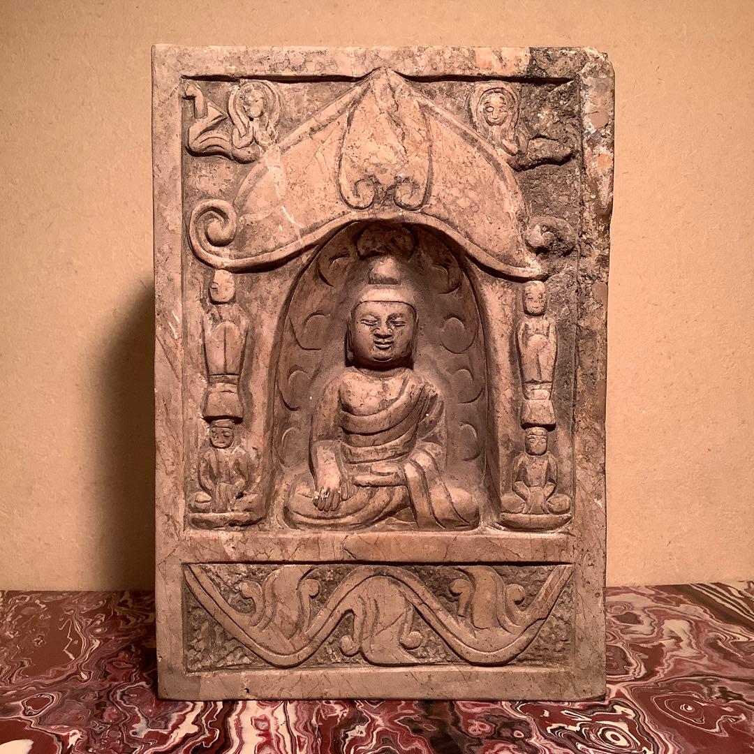 ロビン様売約keep…中国北魏・石仏「釈迦牟尼仏」北魏・隋・唐・北斎・北魏様式