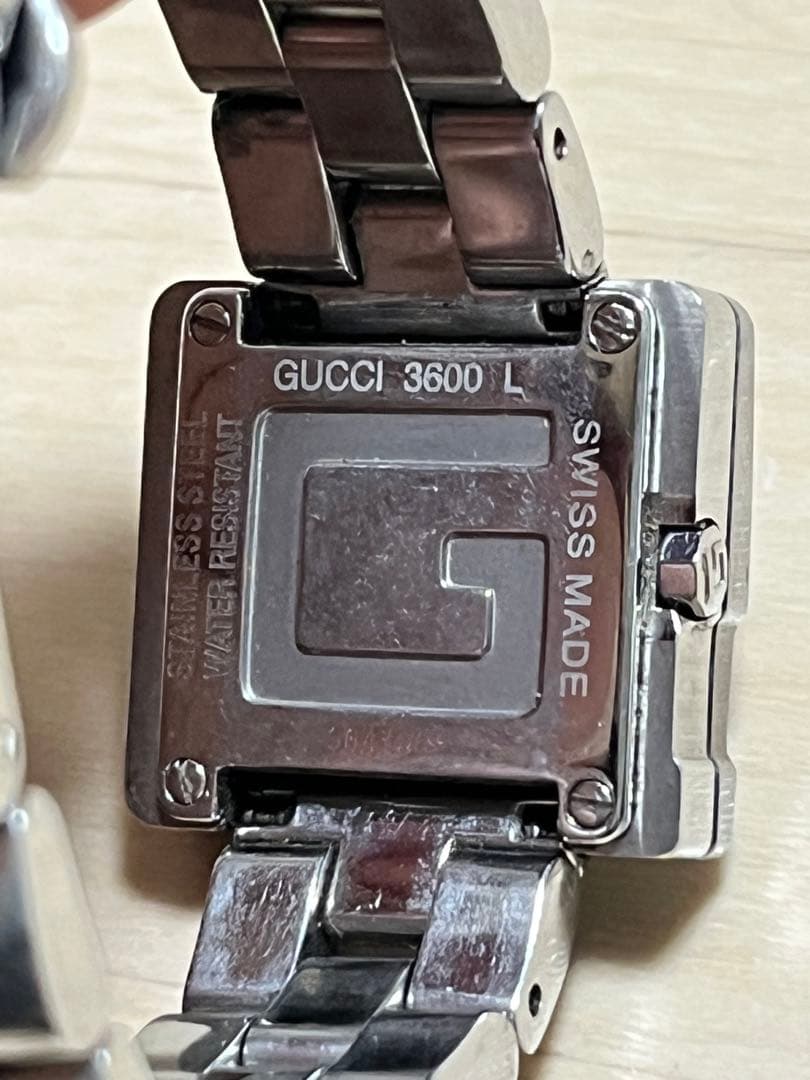 GUCCI 3600L 腕時計　未稼働品
