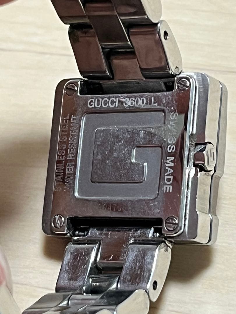 GUCCI 3600L 腕時計　未稼働品