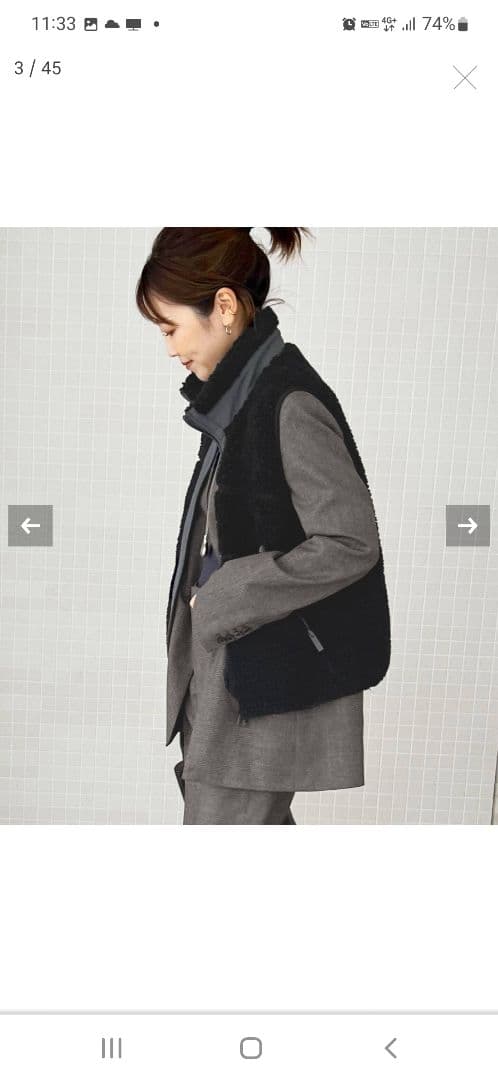 プラージュ woolrich ウールリッチ ホワイト