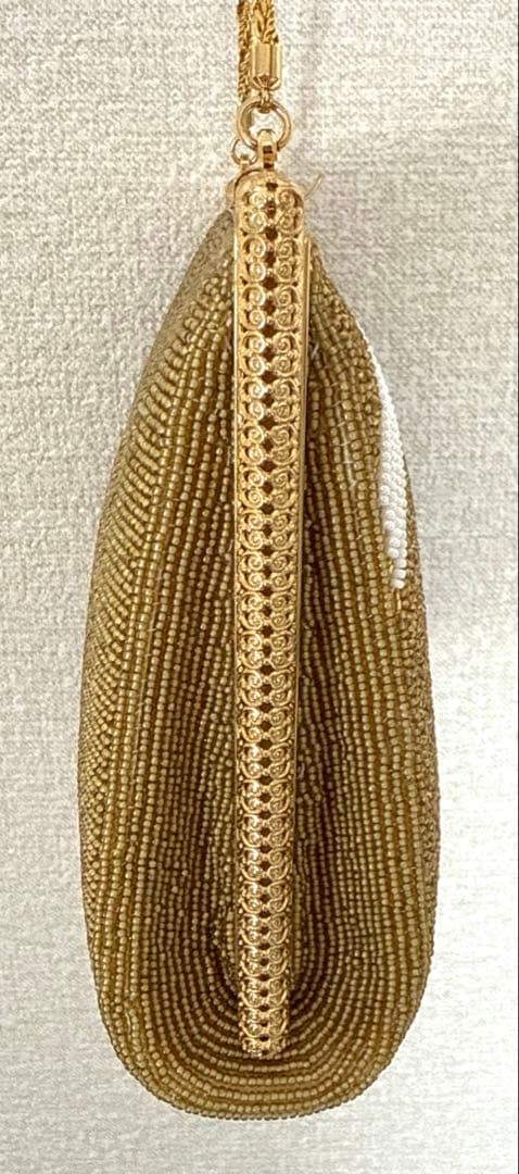 美品　ビーズ刺繍の和装用バッグ