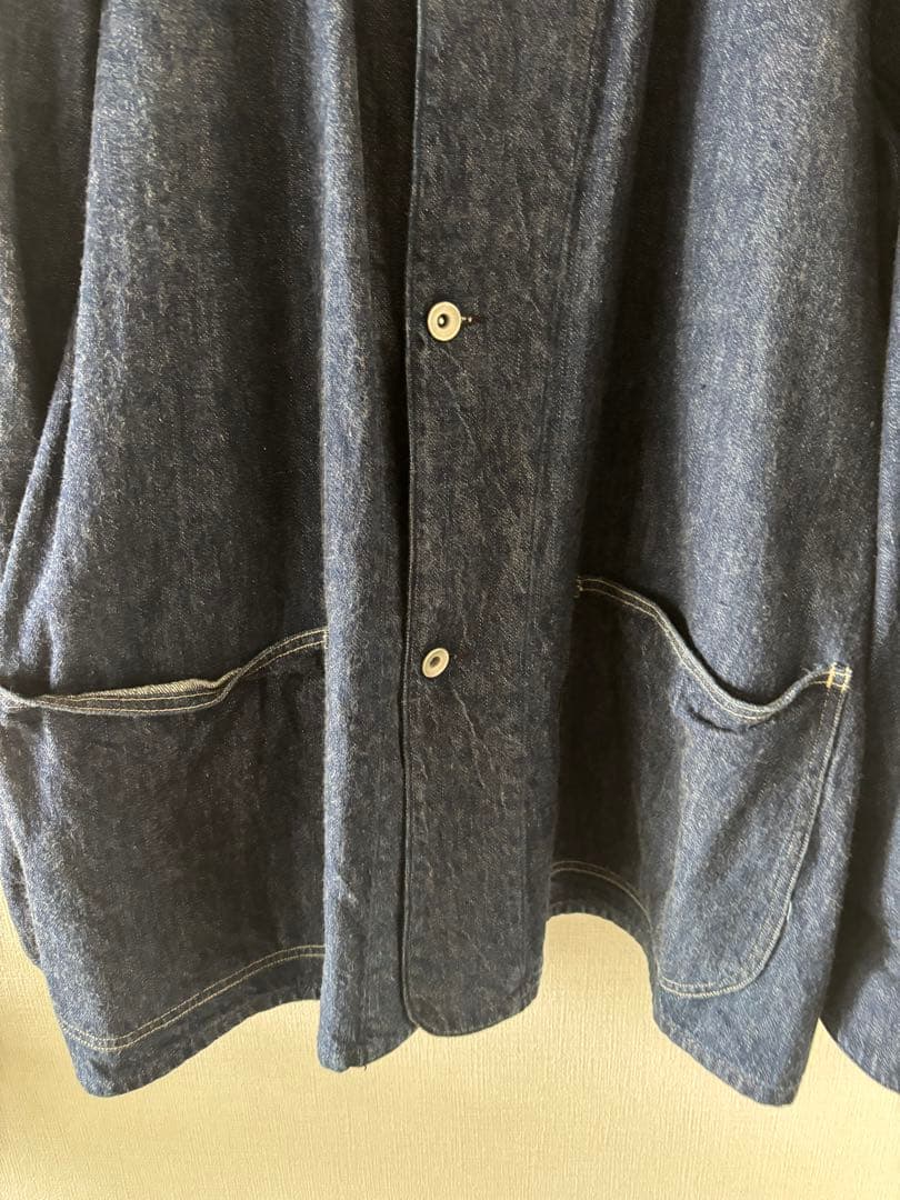 21SS comoli デニムカバーオール　サイズ3