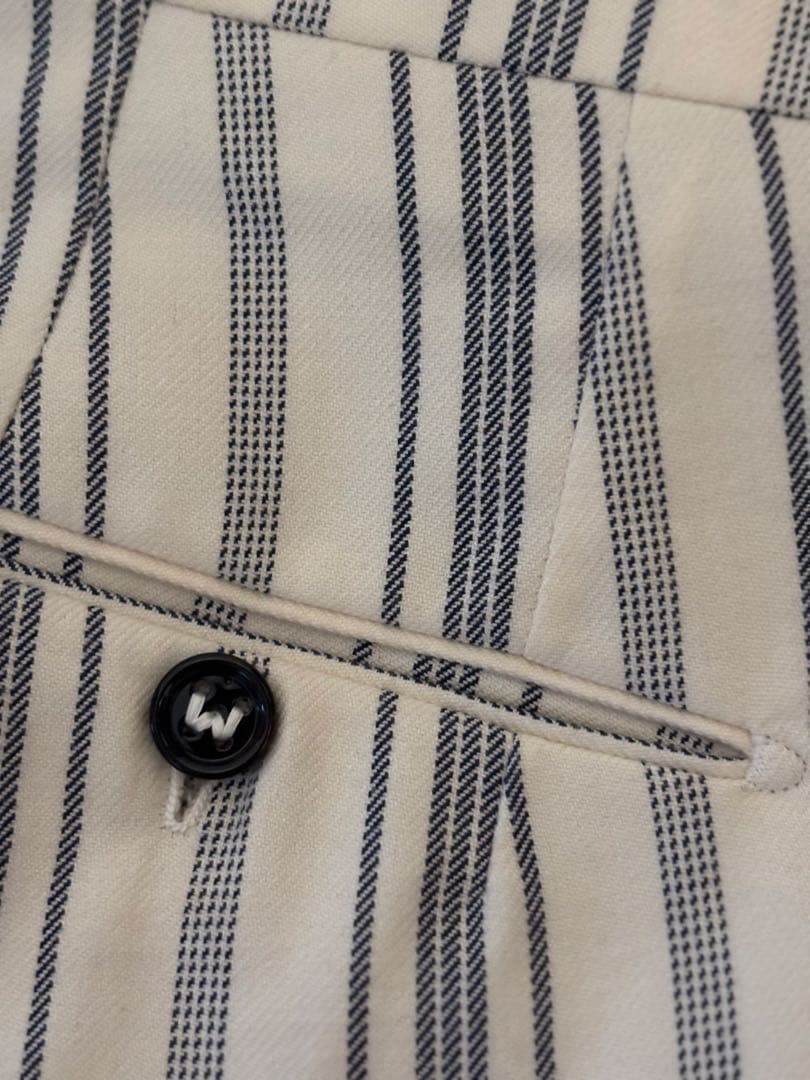 【新品未使用】ベルウィッチストライプパンツ　46