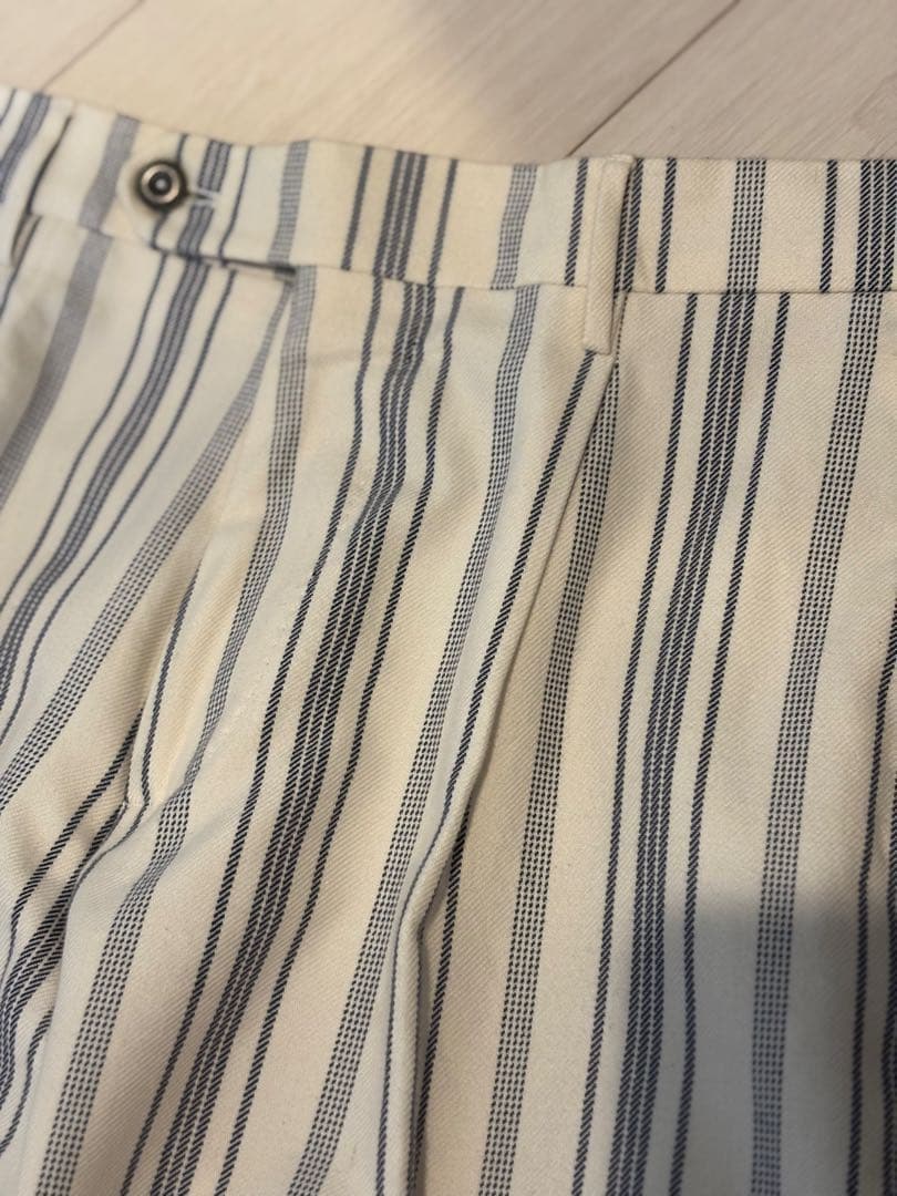 【新品未使用】ベルウィッチストライプパンツ　46