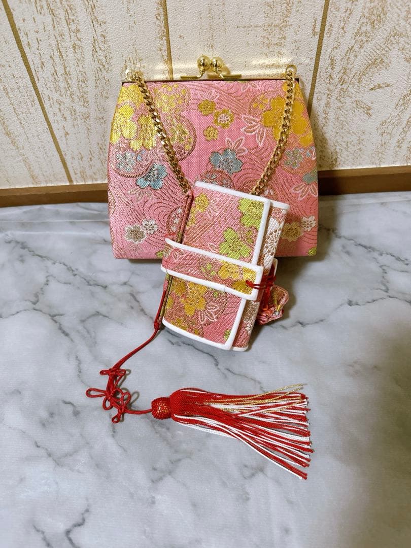 黄色×ピンク♡七五三　7歳　フルセット　一式　女の子　パステル系