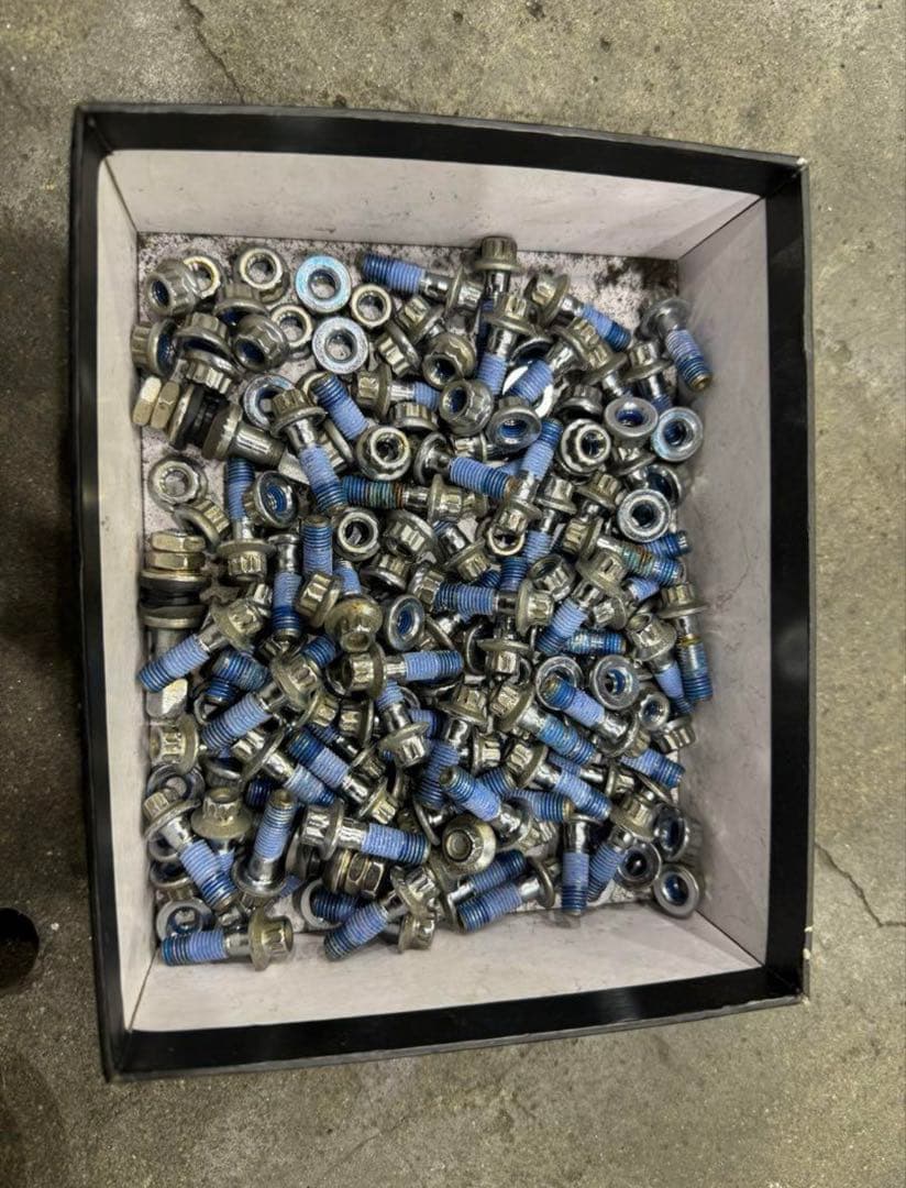 BBS LM 純正 ピアスボルト 80本 美品 M7×24