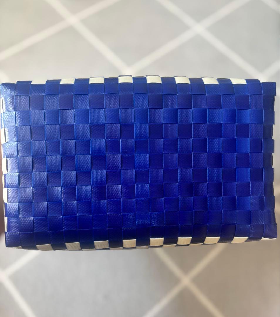 限定値下げ　極美品！完売品　MARNIマーケット　ラブバスケット　ロイヤルブルー