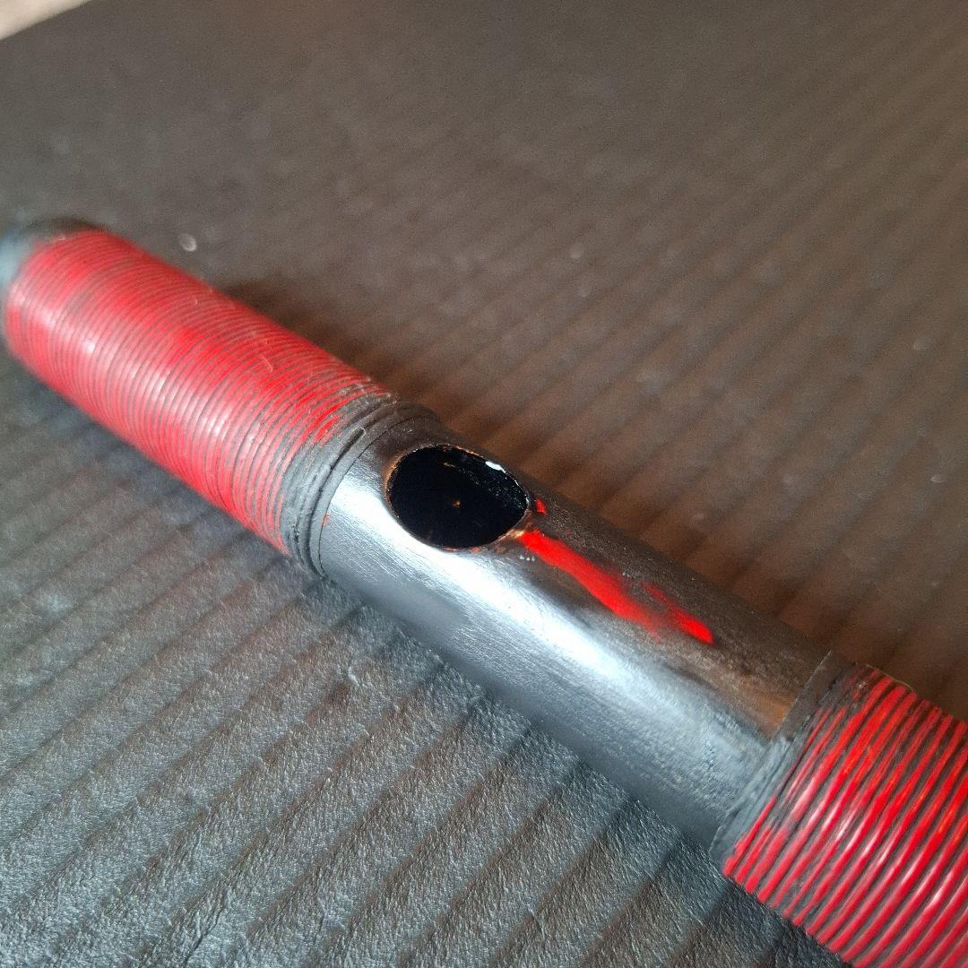 篠笛　古典調　五本調子 天地胴巻き　超鐵仕様