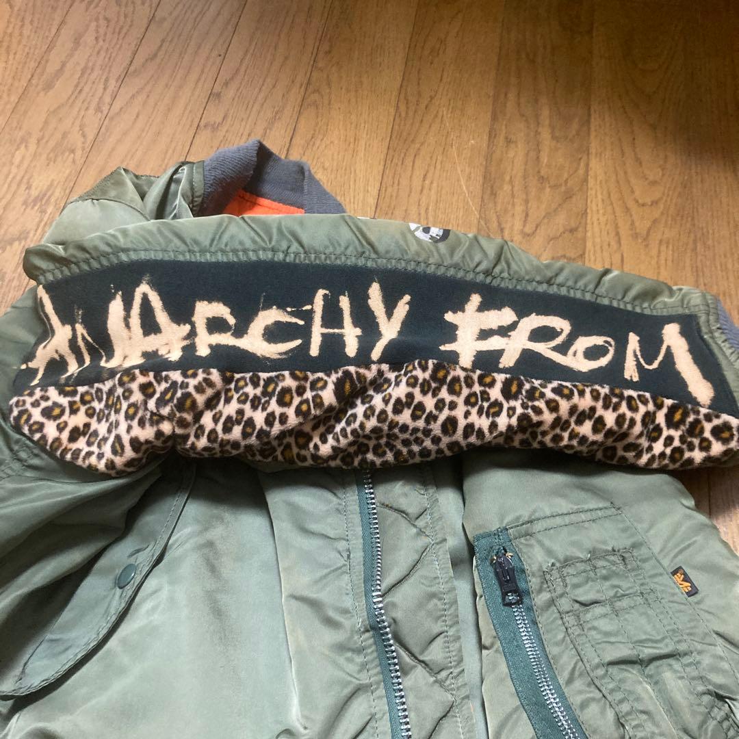 RISK alfa usa製カスタム ma1