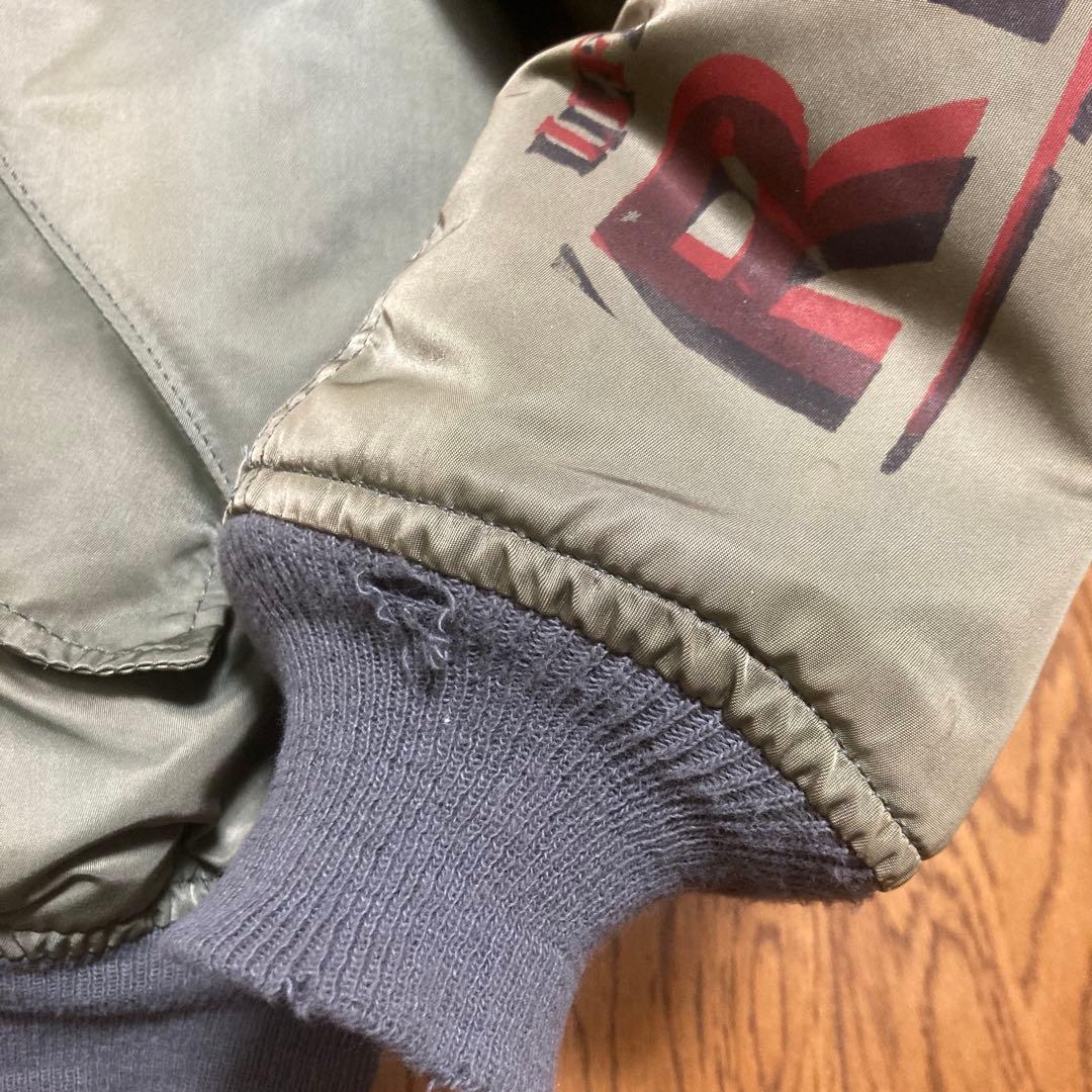 RISK alfa usa製カスタム ma1