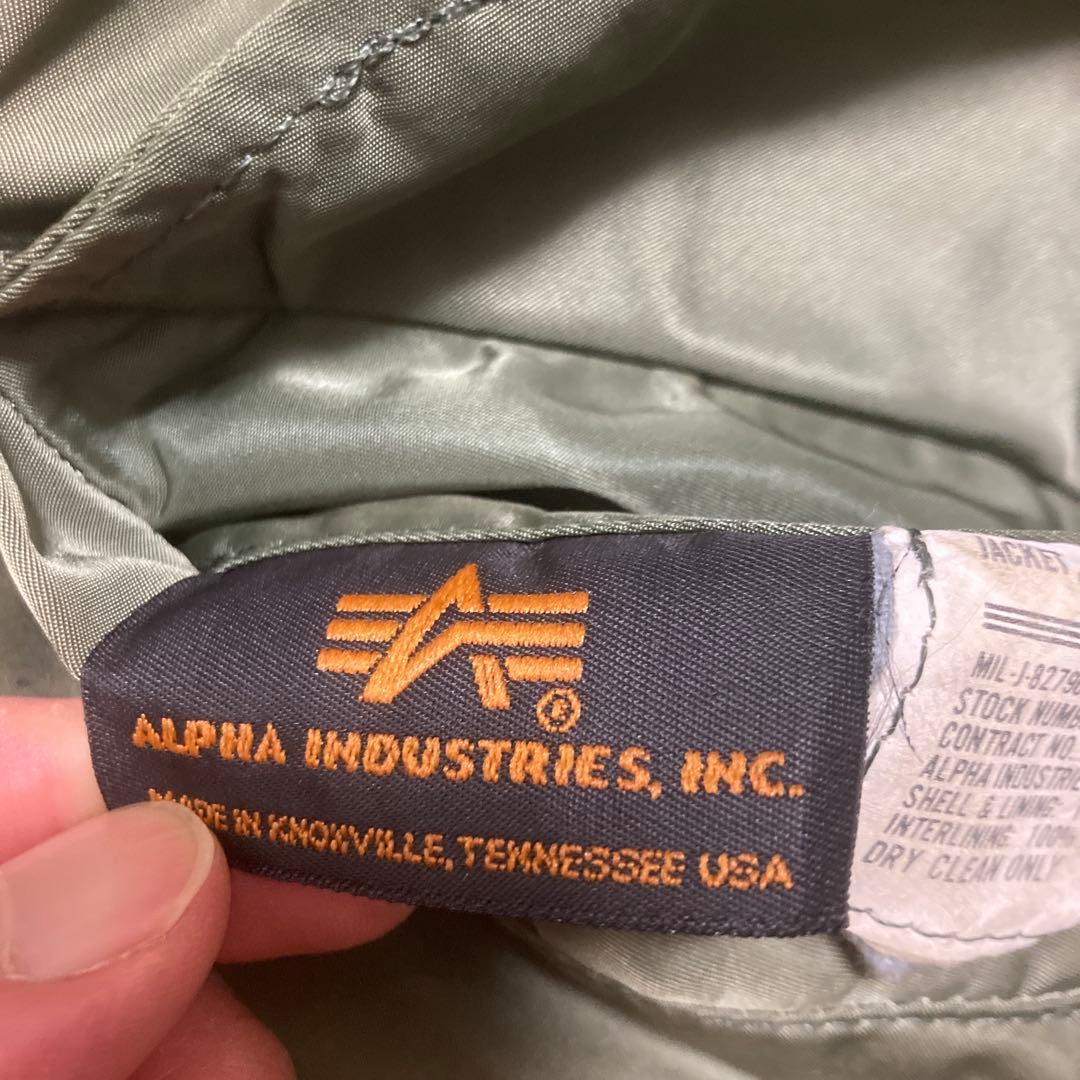 RISK alfa usa製カスタム ma1