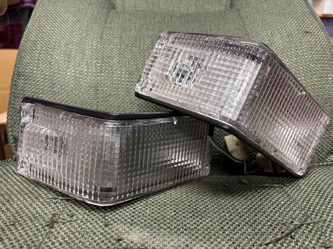 トヨタ　GA61セリカXX コーナーウインカーレンズ 後期【クリアー】