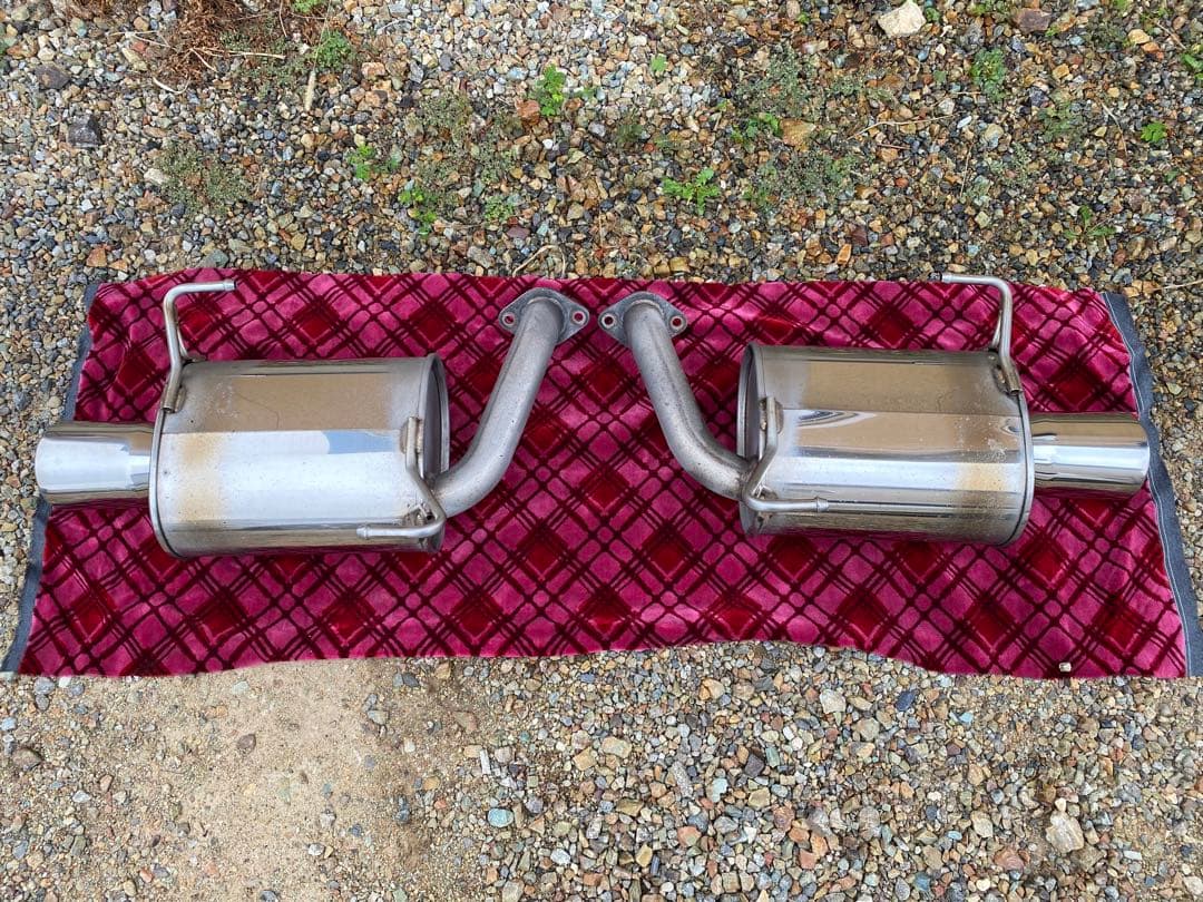 くまきち　ステンレス デュアルスポーツマフラー