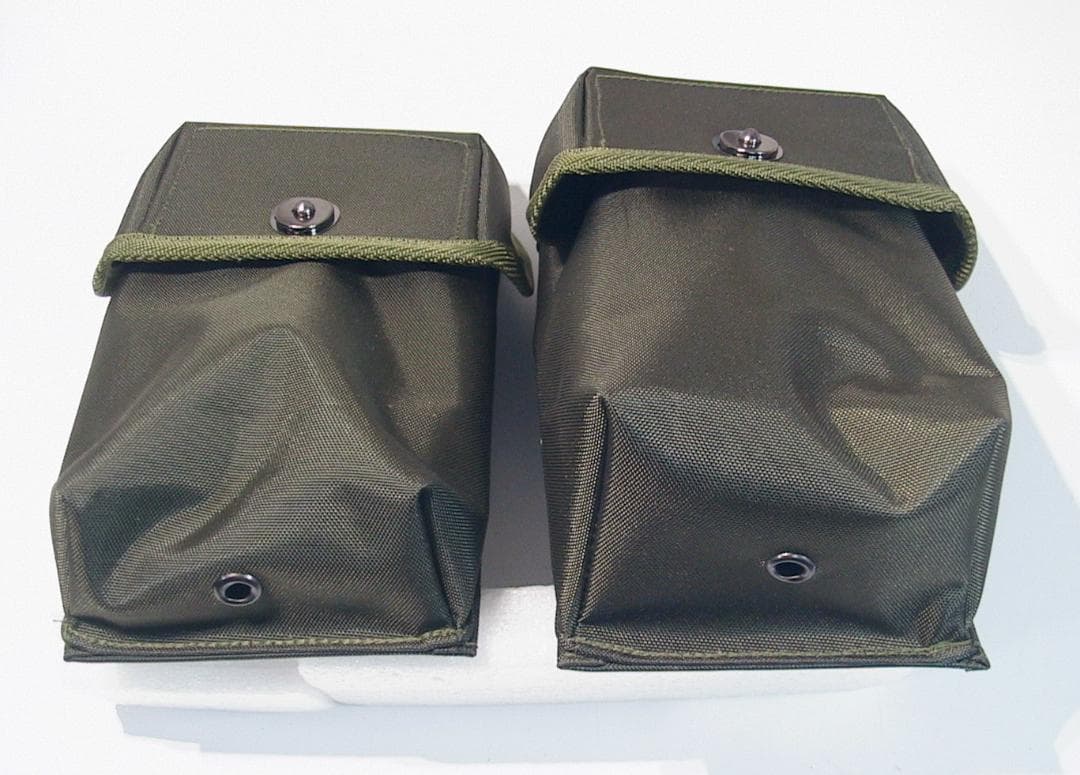 最終１セット陸上自衛隊８９式小銃３０連用ＯＤナイロン弾のう４個セット（送料無料）