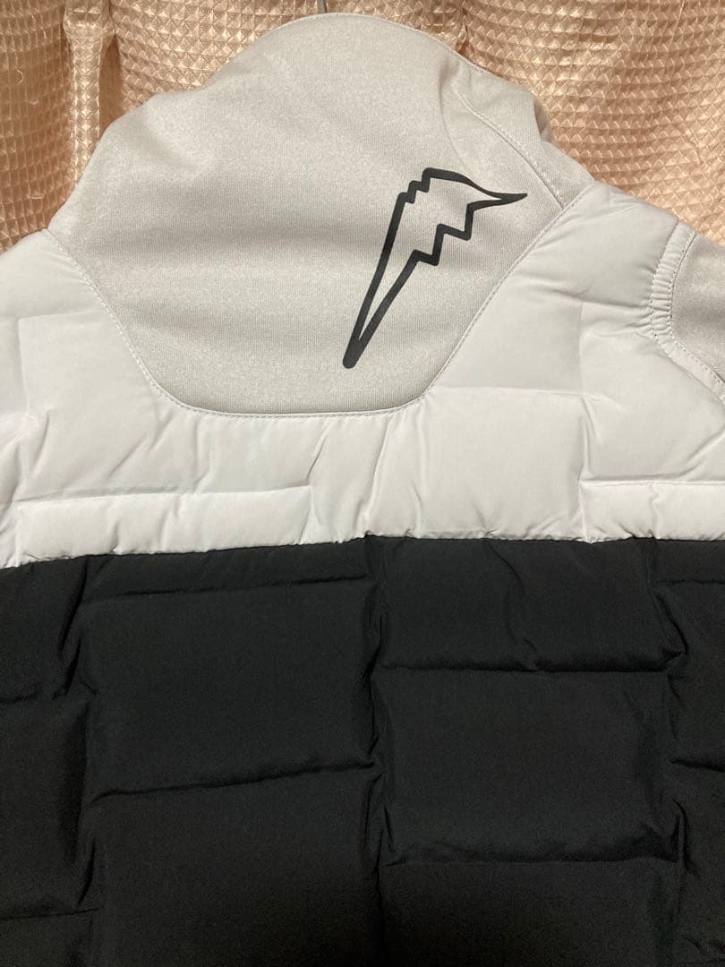 K-1369 クシタニ　ミッドコンビスリーブ　ブラック/グレー