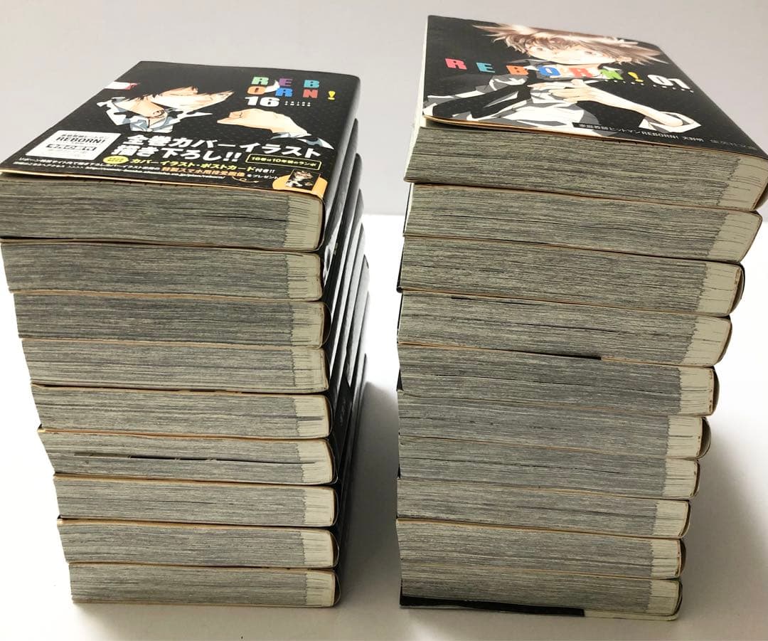 家庭教師(かてきょー)ヒットマンREBORN! ほぼ全巻セット　文庫　カード付