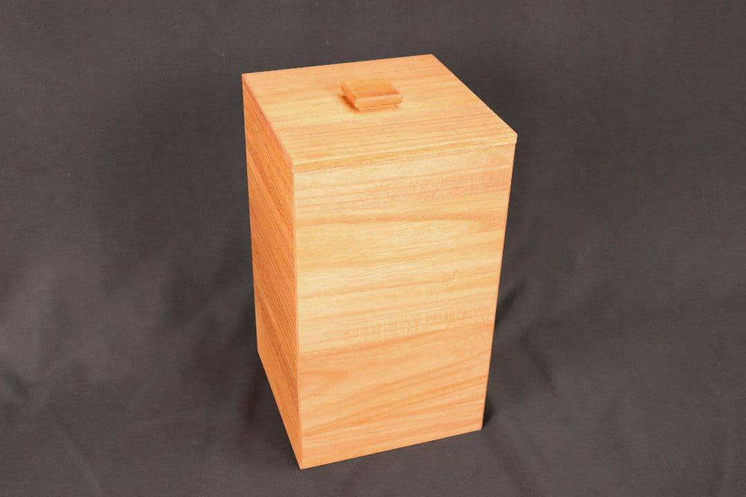 galbo◎【桐米びつ10キロ用】柿渋塗り桐米びつ　10キロ用　コシヒカリ