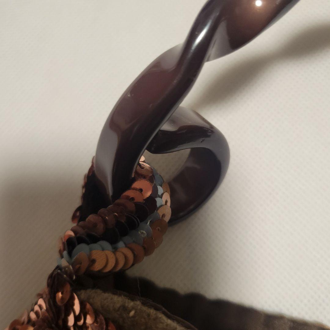 【7末まで大幅値下げ】JAMIN PUESH スパンコールパーティーバッグ