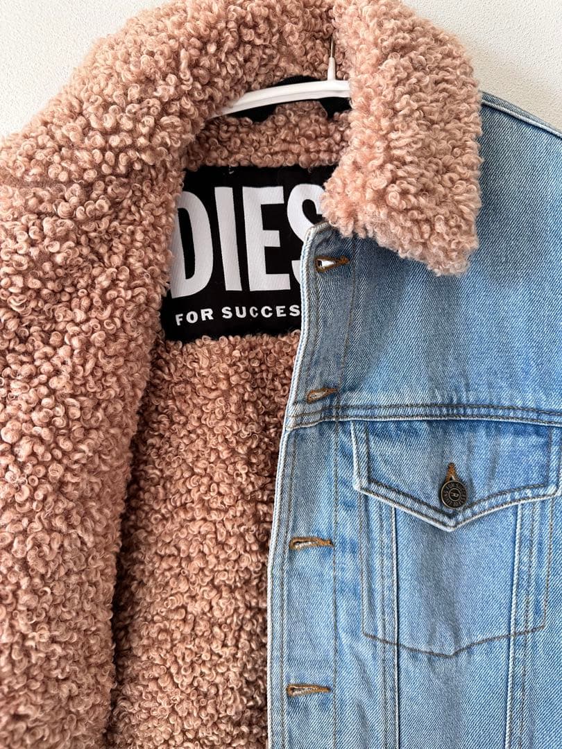 diesel ディーゼル　デニム　ミリタリー　キルティング　アウター