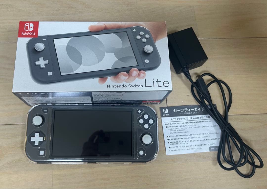 Nintendo Switch Lite グレー 本体 + ドラクエIII